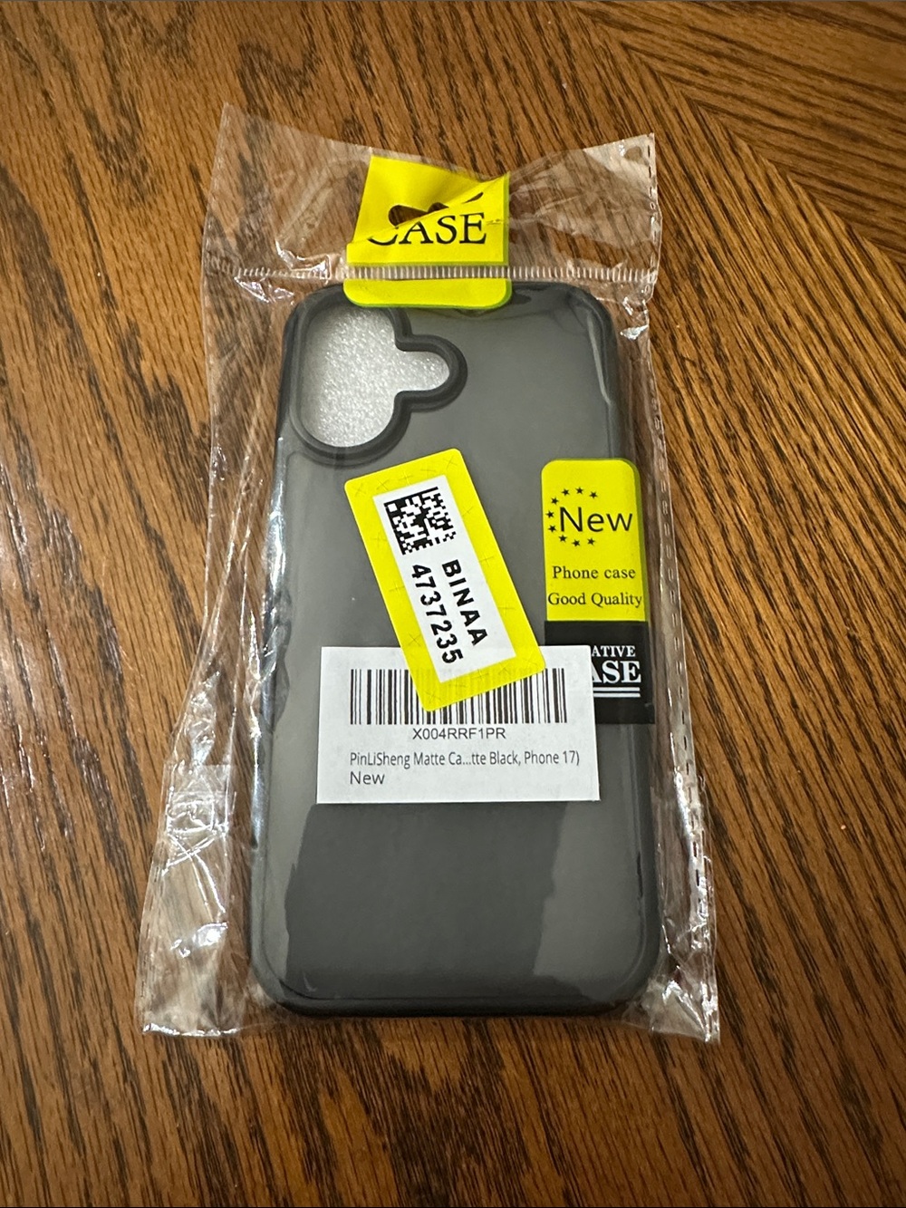New Matte Black Phone case iPhone 17 - Picture 2 of 6